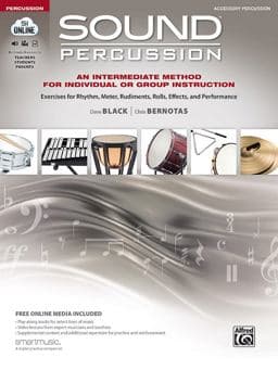 Sound Percussion--An Intermediate Method for Individual or Group Instruction 9781470640804
