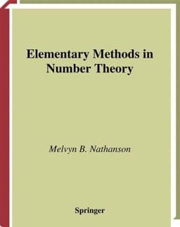 Elementary Methods in Number Theory 9781475773927