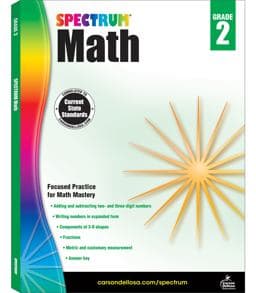 Spectrum Math, Grade 2 9781483808703