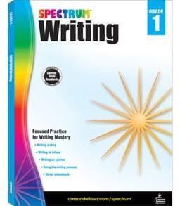 Spectrum Writing, Grade 1 9781483811963