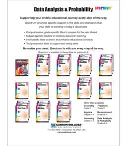 Spectrum Data Analysis and Probability 9781483816630