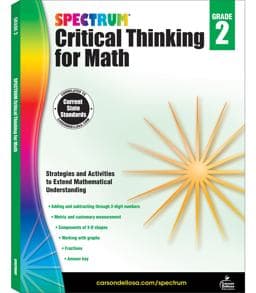 Spectrum Critical Thinking for Math, Grade 2 9781483835495