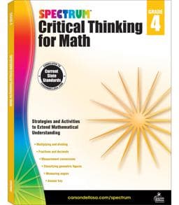 Spectrum Critical Thinking for Math, Grade 4 9781483835518