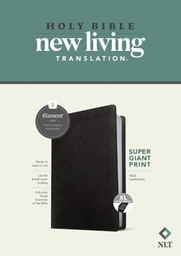 NLT Super Giant Print Bible 9781496458155