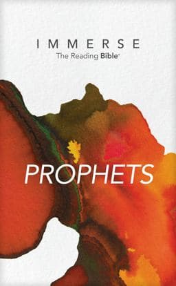 Immerse: Prophets (Softcover) 9781496459688