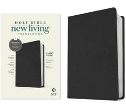 NLT Giant Print Premium Value Bible, Filament Enabled (LeatherLike, Black) 9781496482648