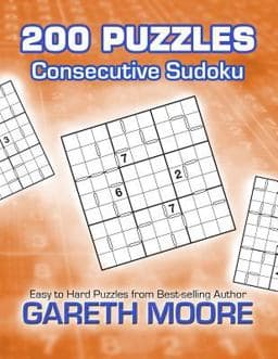 Consecutive Sudoku: 200 Puzzles 9781503270527