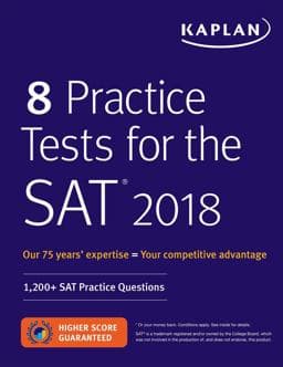 8 Practice Tests for the SAT 2018 9781506221267