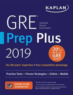 GRE Prep Plus 2019 9781506234601