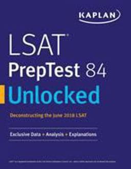 LSAT PrepTest 84 Unlocked 9781506247137