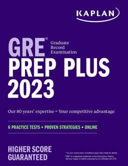 GRE Prep Plus 2023 9781506282039