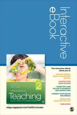 Introduction to Teaching Interactive EBook 9781506340012