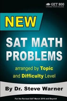 New SAT Math Problems Arranged by Topic and Difficulty Level 9781511878180