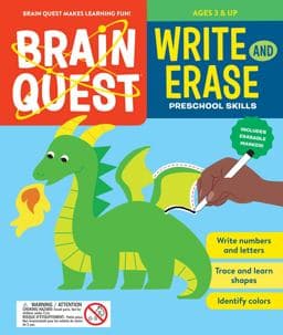 Brain Quest Write and Erase: Preschool Skills 9781523528554