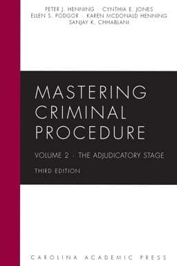 Mastering Criminal Procedure, Volume 2 9781531014995