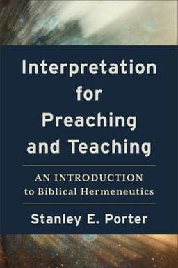 Interpretation for Preaching and Teaching 9781540966551