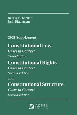 Constitutional Law 9781543846256