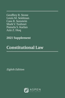Constitutional Law 9781543846294