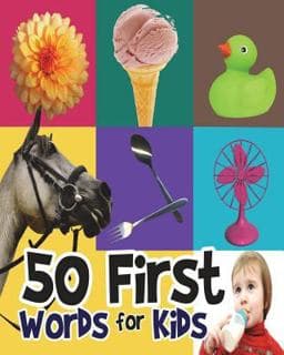 50 First Words for Kids 9781549844652