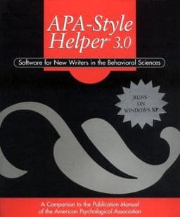 Apa-Style Helper 3.0 9781557988300