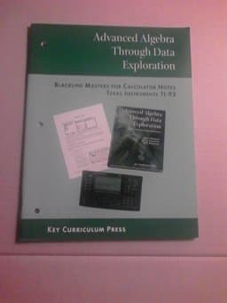 Advanced Algebra Through Data Exploration 9781559532297