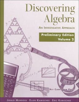 Discovering Algebra Preliminary Edition 9781559534215