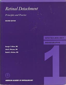 Ophthalmology Monograph 1 - Retinal Detachment 9781560550280