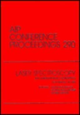Laser Spectroscopy 9781563962622