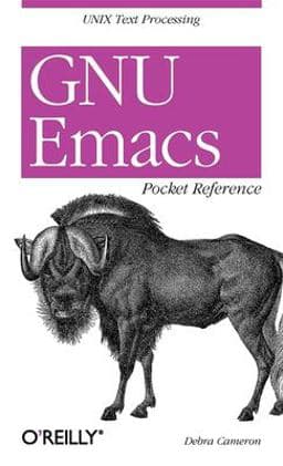 GNU Emacs Pocket Reference 9781565924963
