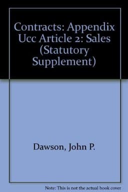 Appendix to Contracts 9781566625951