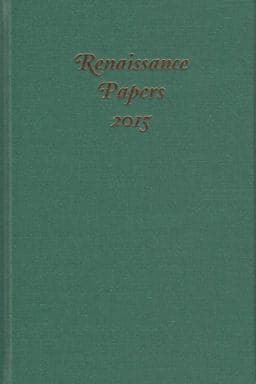 Renaissance Papers 2015 9781571139641