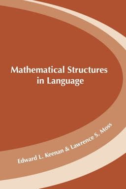 Mathematical Structures in Languages 9781575868479