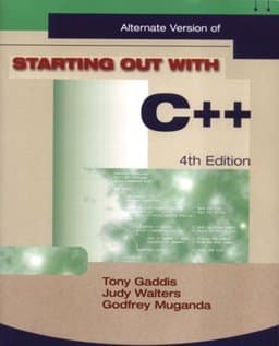 Starting Out with C++ 9781576761199