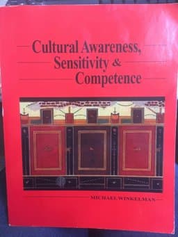 Cultural Awareness, Sensitivity and Competence 9781578790647