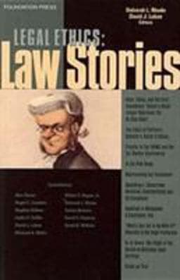 Legal Ethics Stories 9781587789359