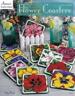 Plastic Canvas Flower Coasters 9781590127285