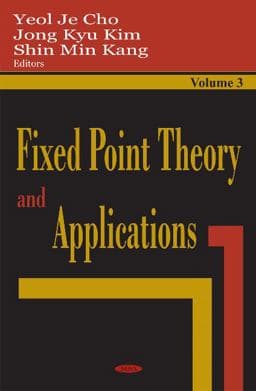 Fixed Point Theory and Applications 9781590332160