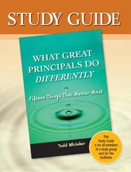 Study Guide-What Great Principals Do Differently 9781596670358