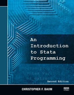 An Introduction to Stata Programming 9781597181501