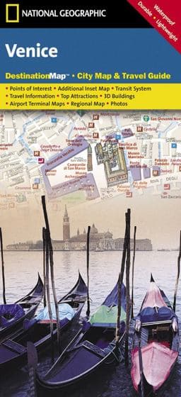 Venice City Map and Travel Guide 9781597750899