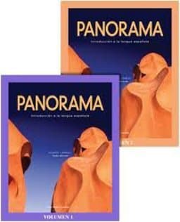 Panorama 3/E Student Edition W/Supersite Passcode Volume 1 (Lessons 1-8) 9781600078989