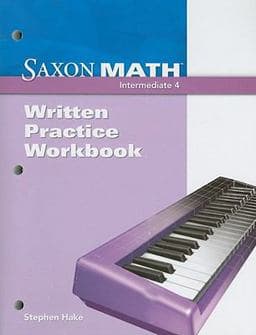 Saxon Math Intermediate 4 9781600326820