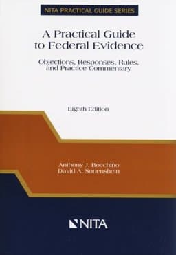Practical Guide to Federal Evidence 9781601560087