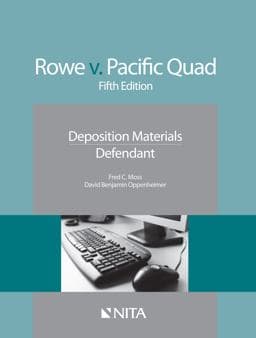 Rowe V. Pacific Quad 9781601563484