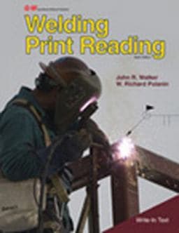 Welding Print Reading 9781605259116