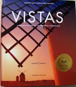 Vistas 4e IAE (Anniversary Edition) 9781605768885