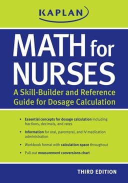 Math for Nurses 9781607149064