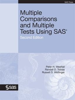 Multiple Comparisons and Multiple Tests Using SAS, Second Edition 9781607647836