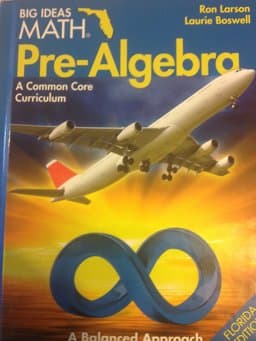 Big Ideas Math Prealgebra 9781608405480