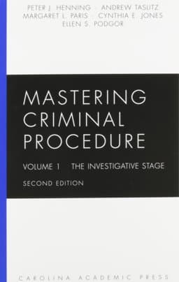 Mastering Criminal Procedure 9781611635508